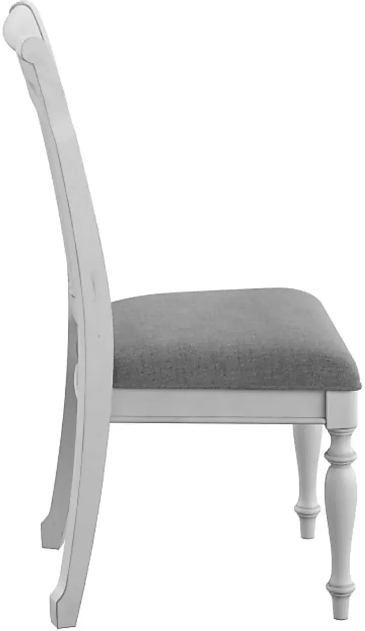 Luchars Gray Dining Chair, Set of 2