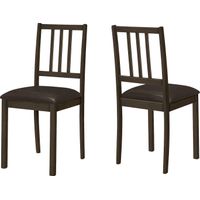 Teegreen Brown Dining Chair, Set of 2