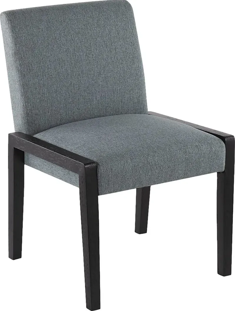 Dobester I Light Teal Side Chair, Set of 2