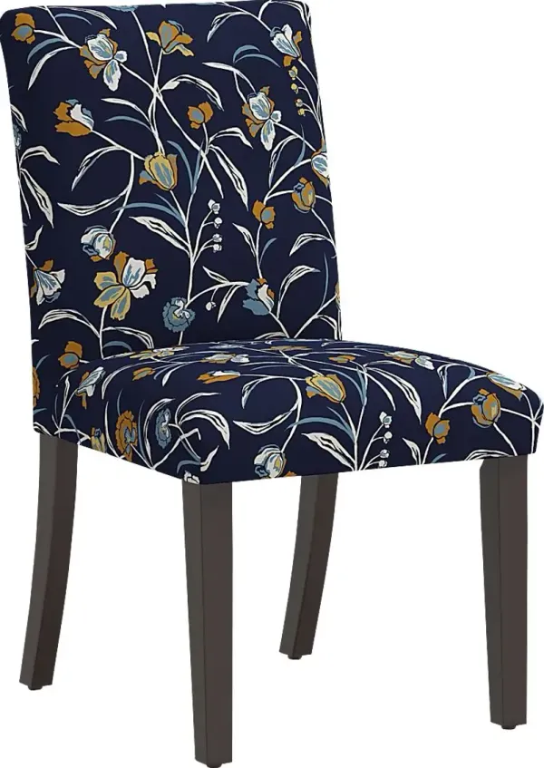Dalzell Navy Side Chair