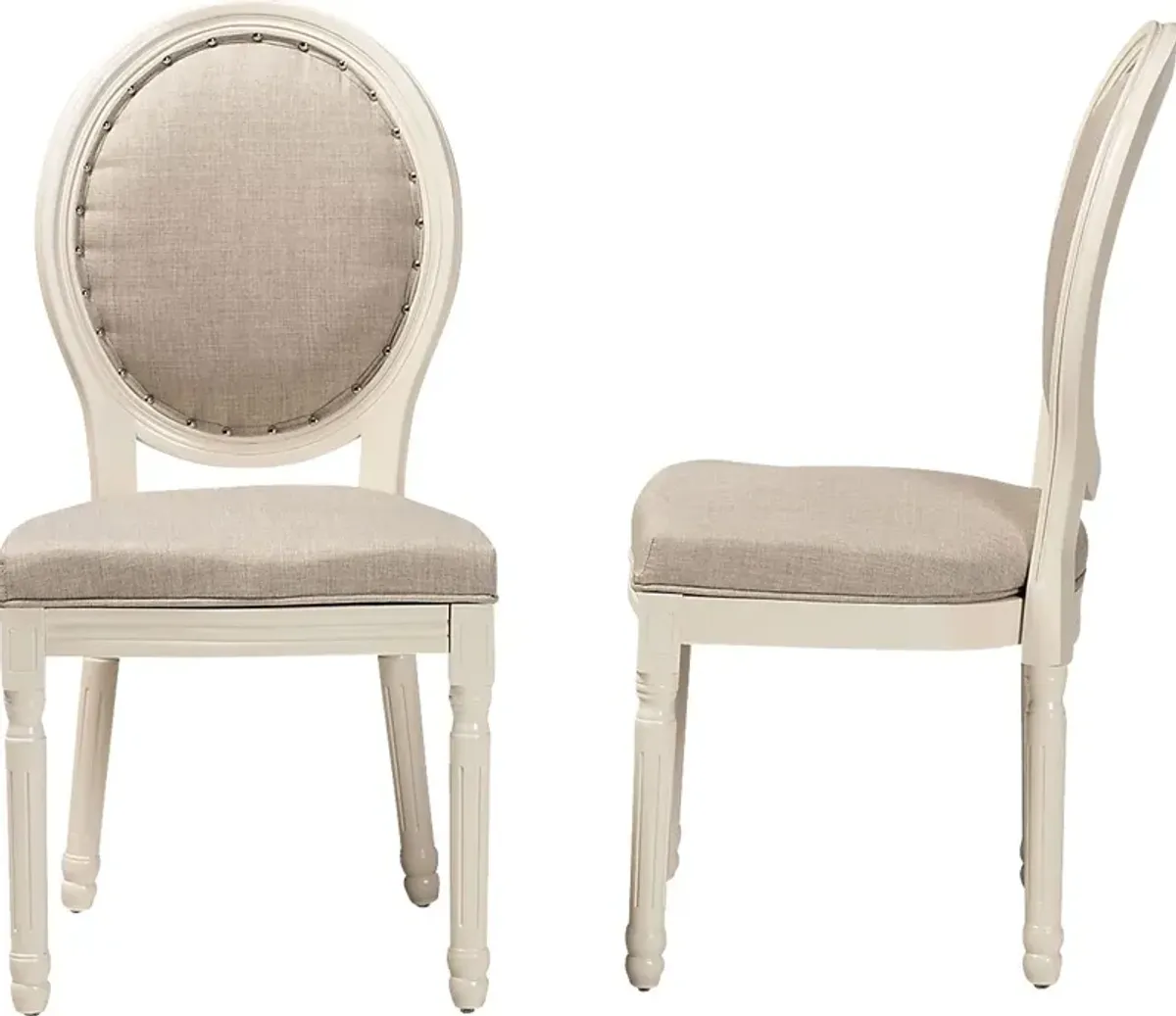 Wauchope White Side Chair, Set of 2