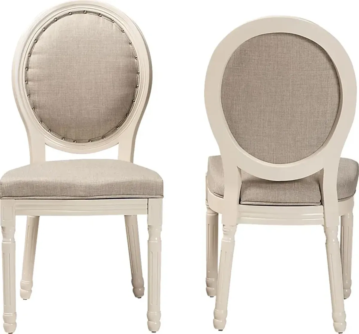 Wauchope White Side Chair, Set of 2