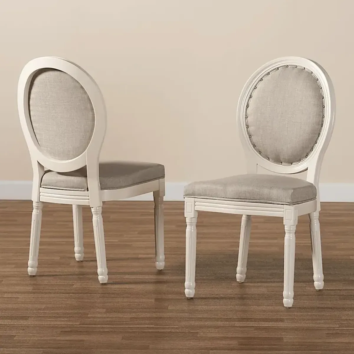 Wauchope White Side Chair, Set of 2