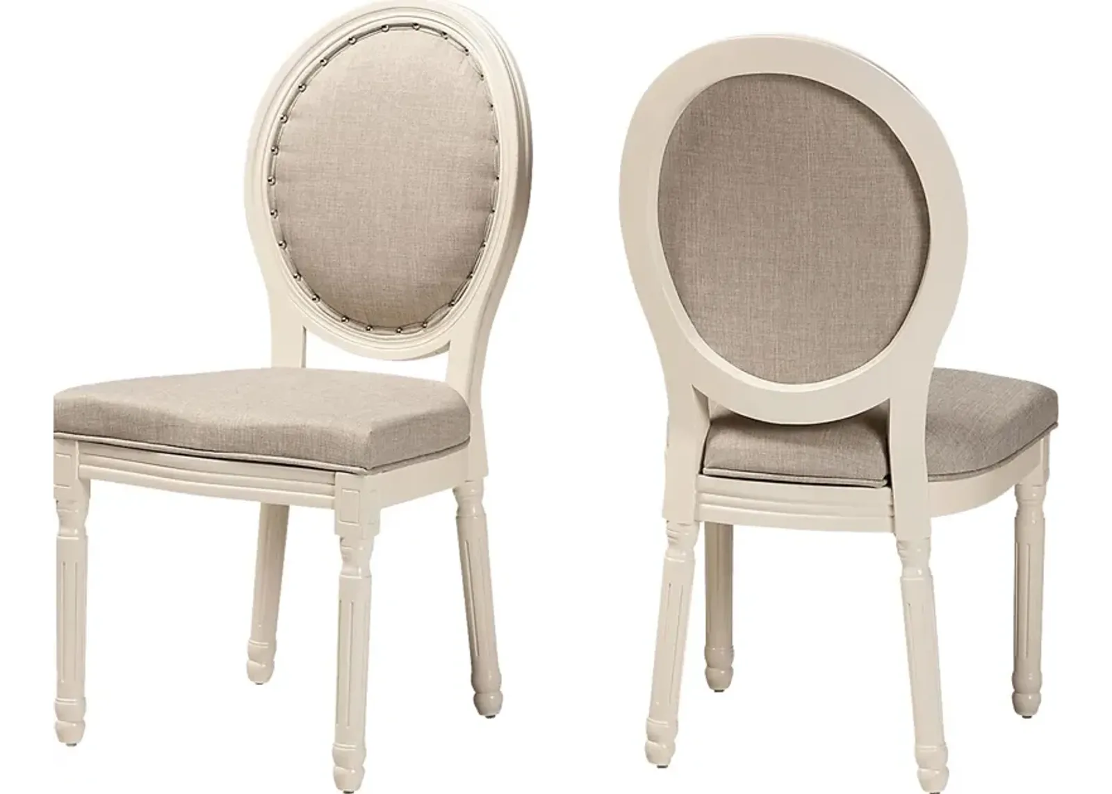 Wauchope White Side Chair, Set of 2