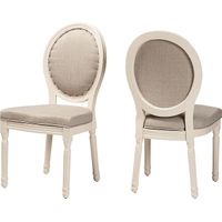 Wauchope White Side Chair, Set of 2
