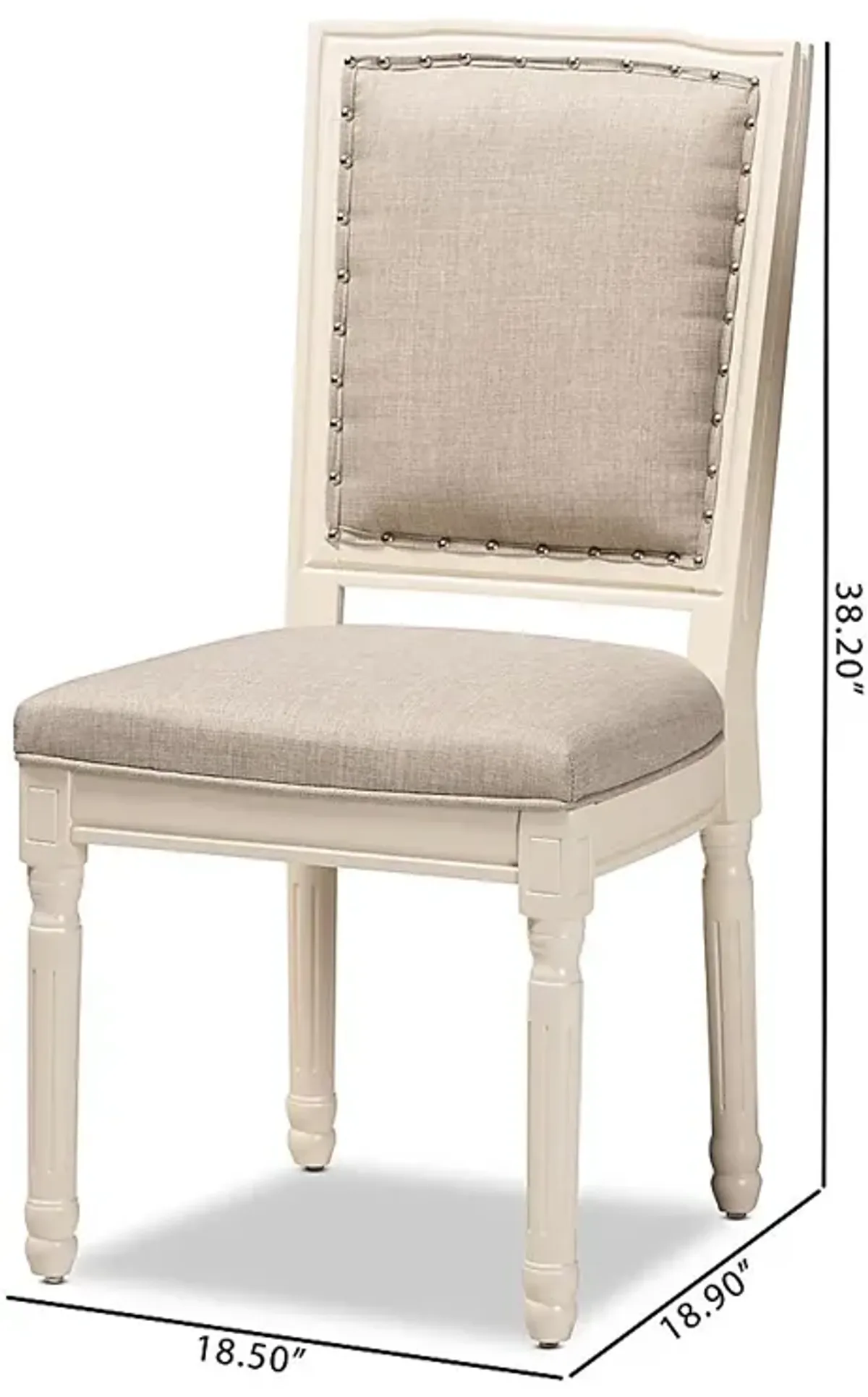 Wanskuck White Side Chair, Set of 2