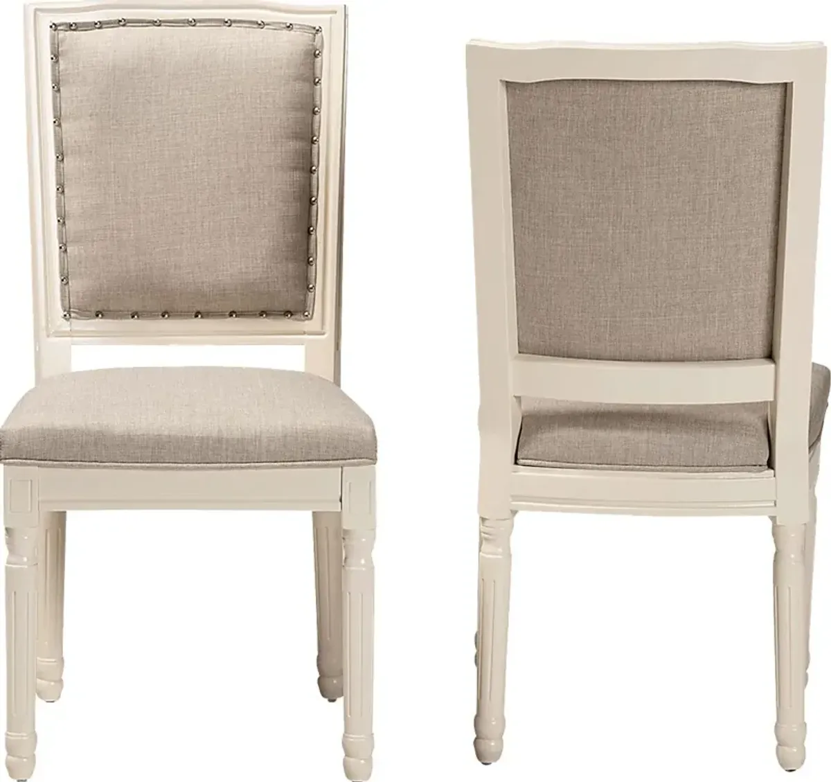 Wanskuck White Side Chair, Set of 2