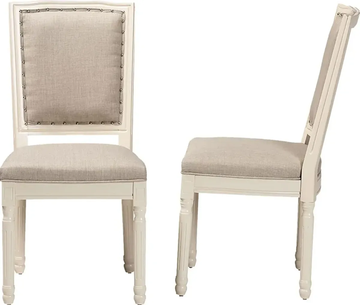 Wanskuck White Side Chair, Set of 2