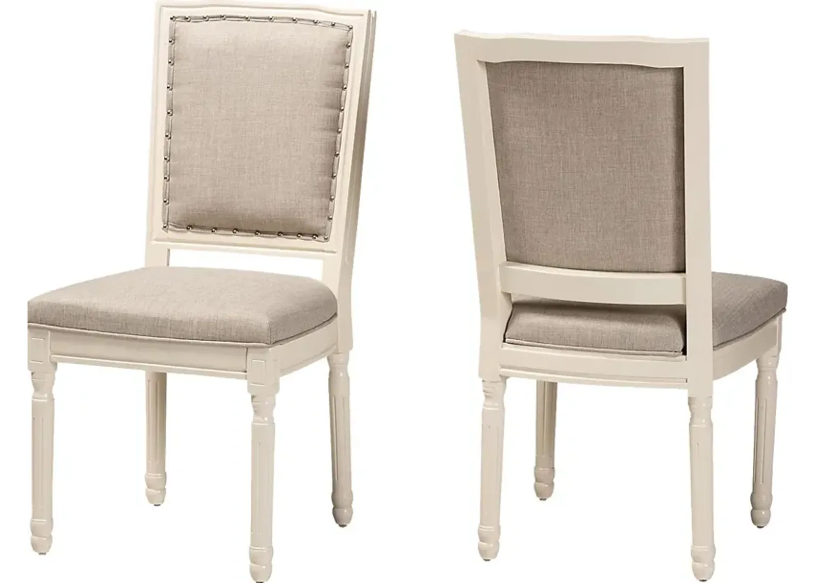 Wanskuck White Side Chair, Set of 2