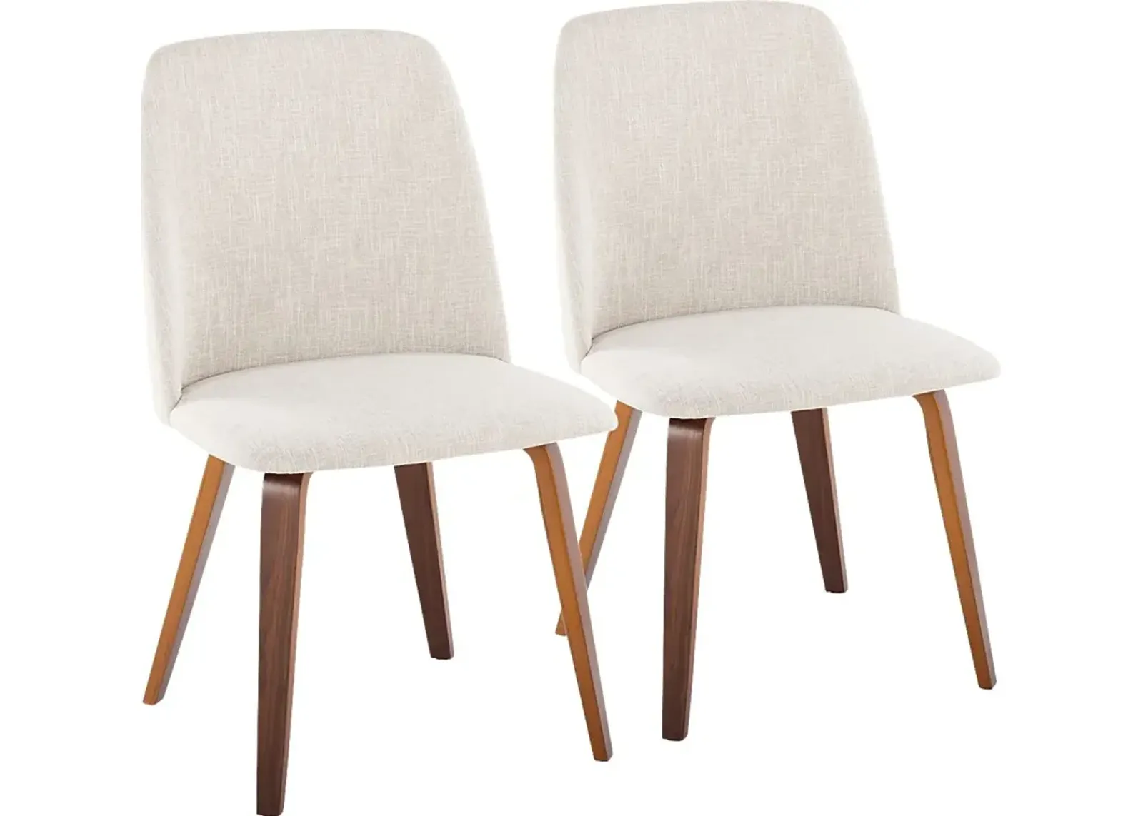 Verawood II Beige Dining Chair, Set of 2