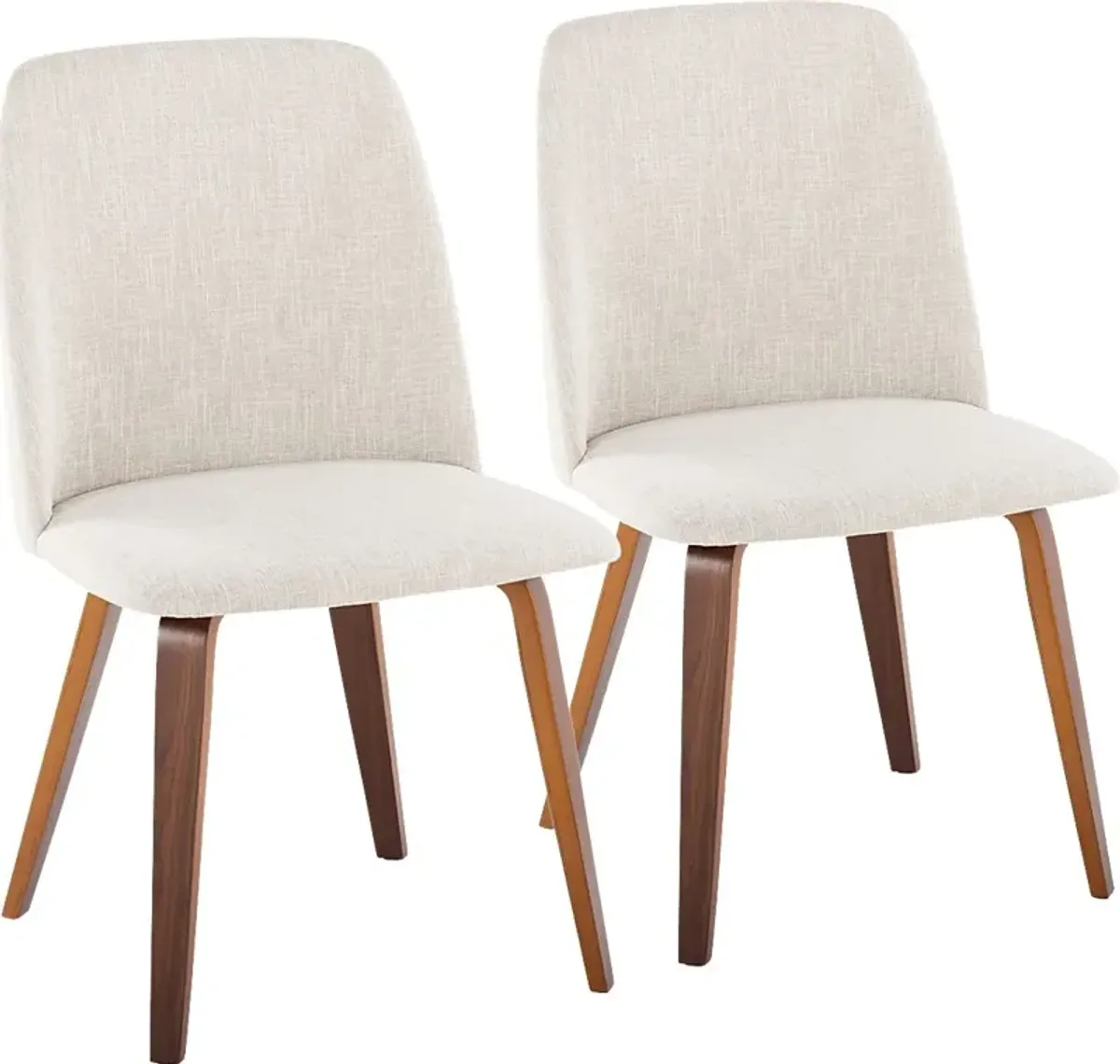 Verawood II Beige Dining Chair, Set of 2