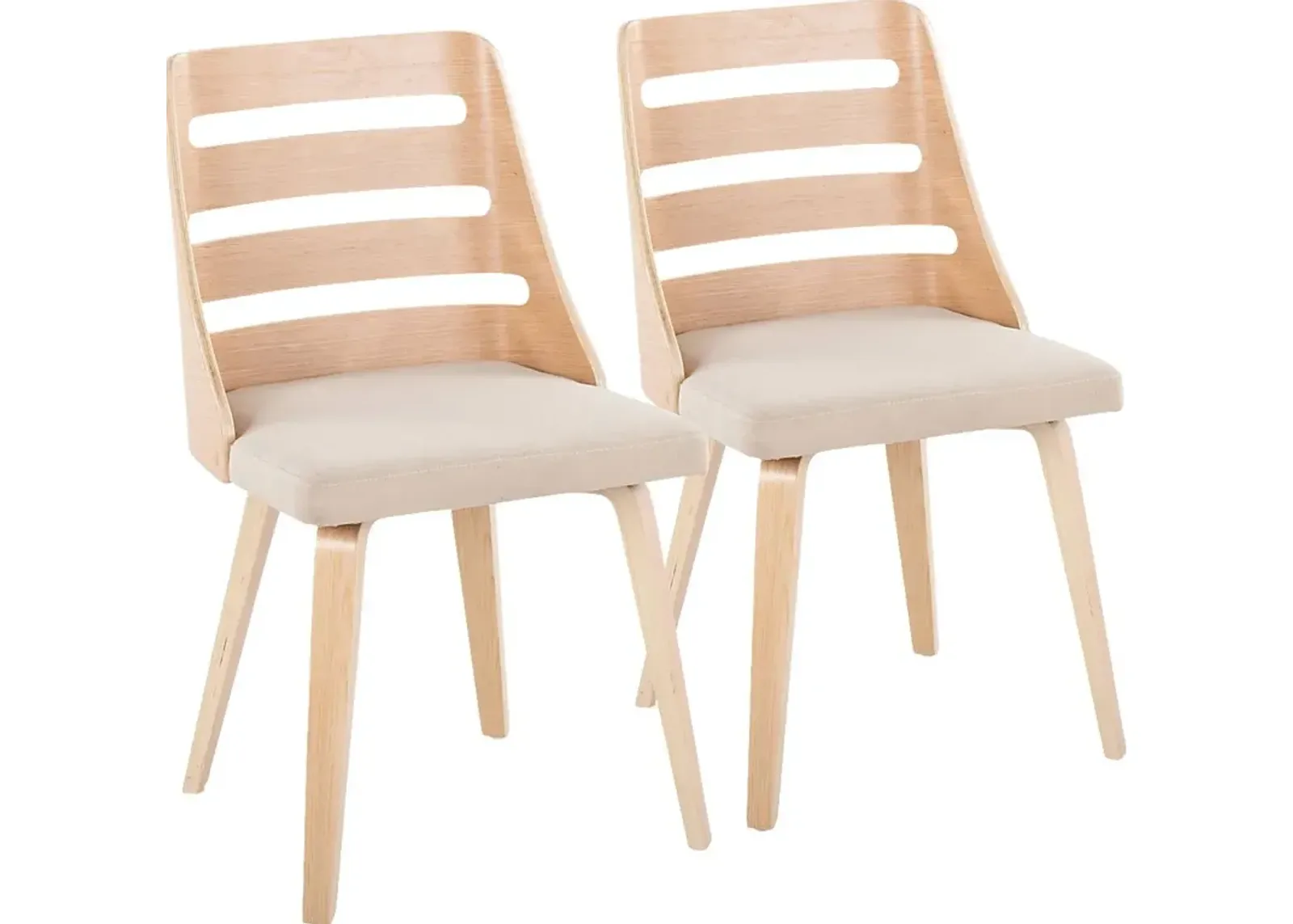 Tullahama Cream Dining Chair, Set of 2