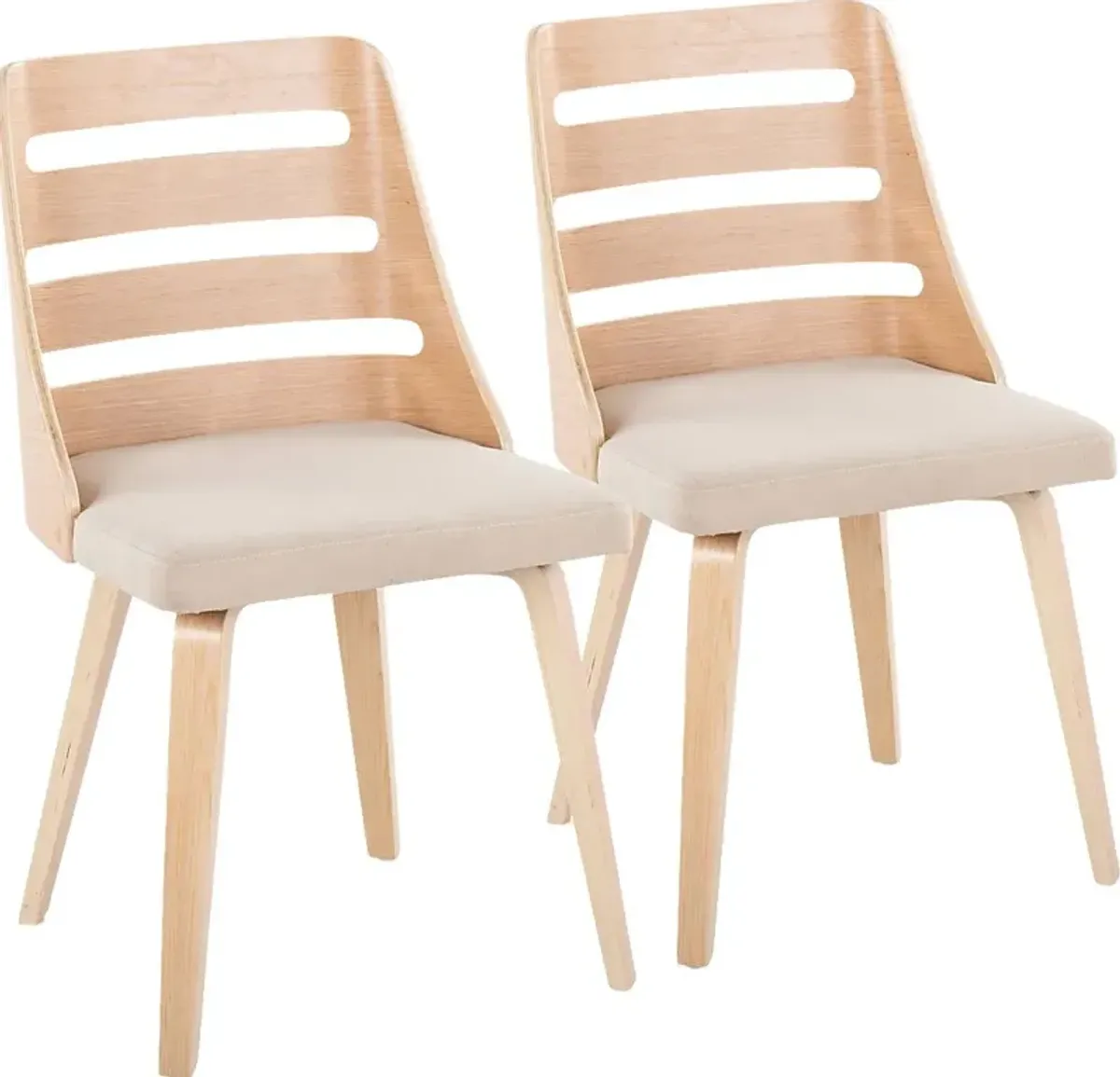 Tullahama Cream Dining Chair, Set of 2