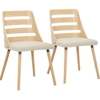 Thornwood Cream Dining Chair, Set of 2