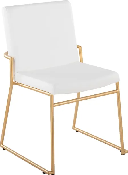 Powhatan I White Dining Chair, Set of 2