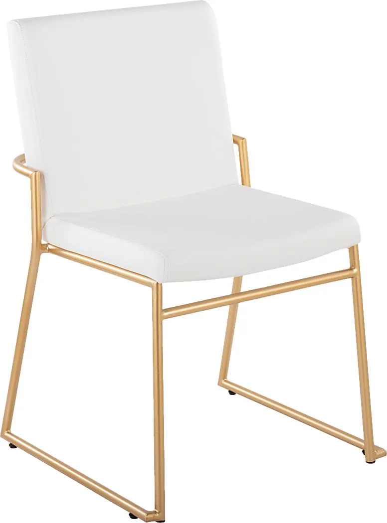 Powhatan I White Dining Chair, Set of 2