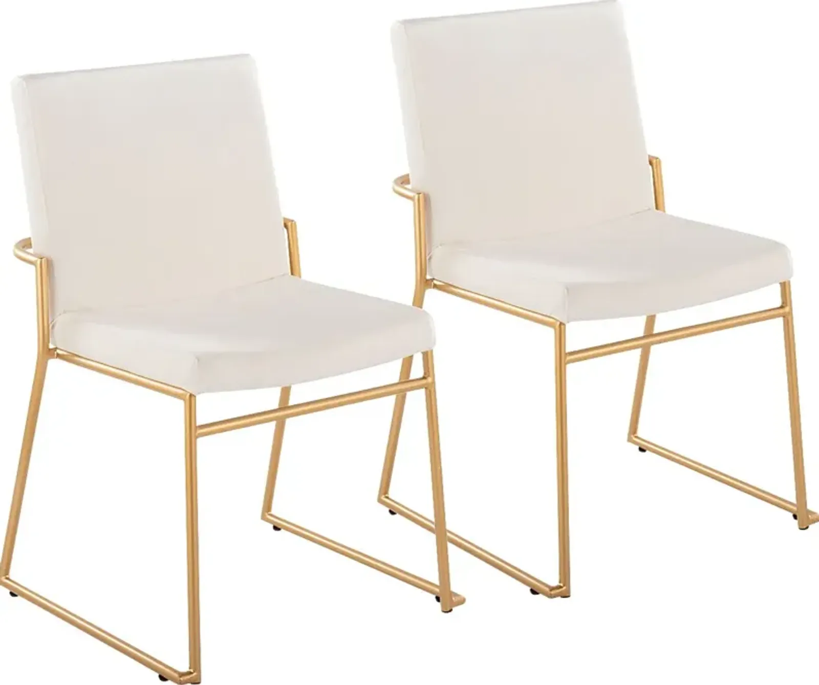 Powhatan II Cream Dining Chair, Set of 2