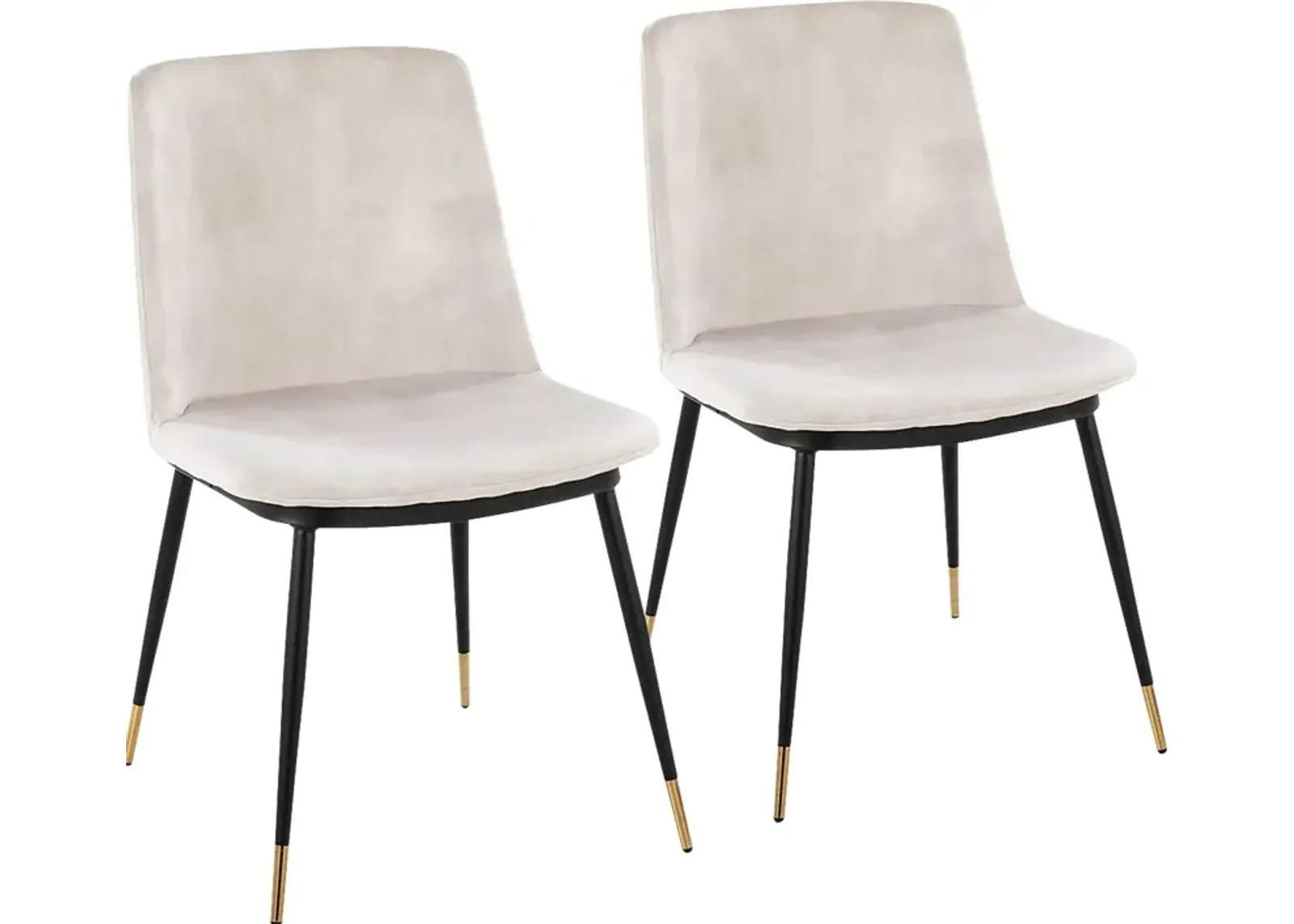 Oaklon Beige Dining Chair, Set of 2