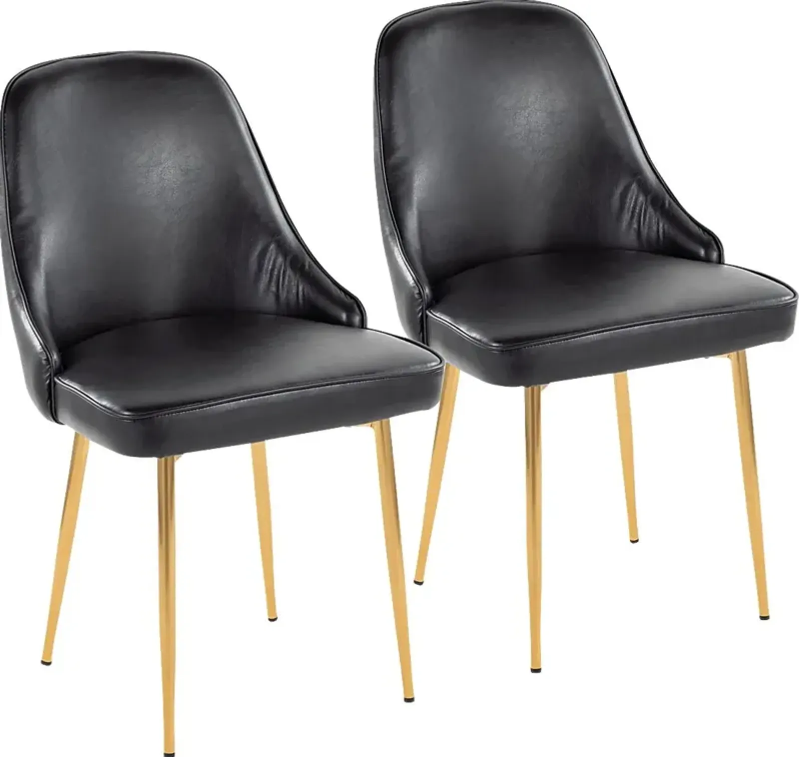 Clovis I Black Dining Chair, Set of 2