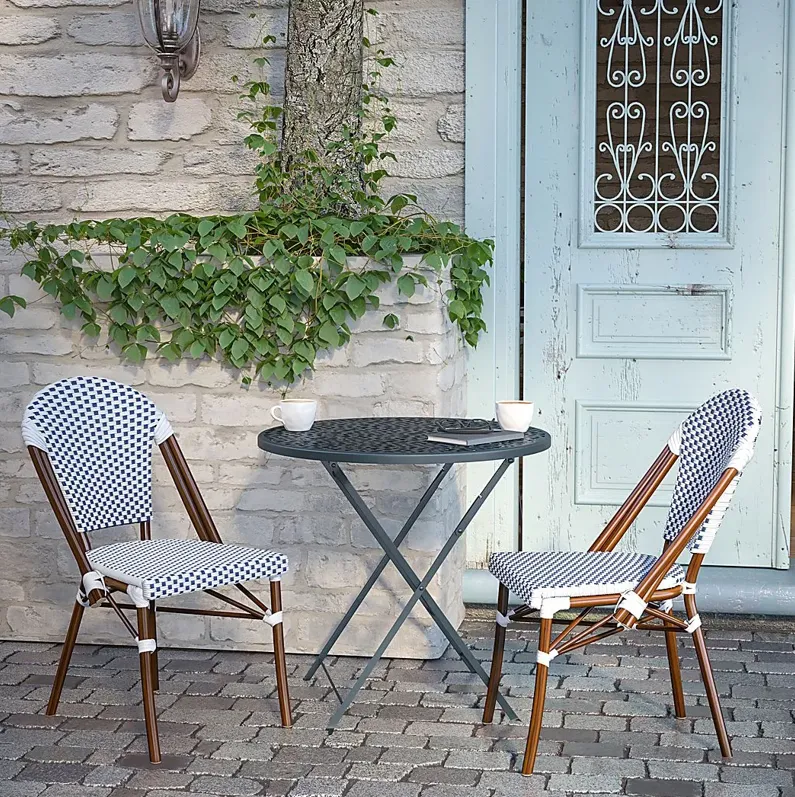 Morrie Navy Dining Chair