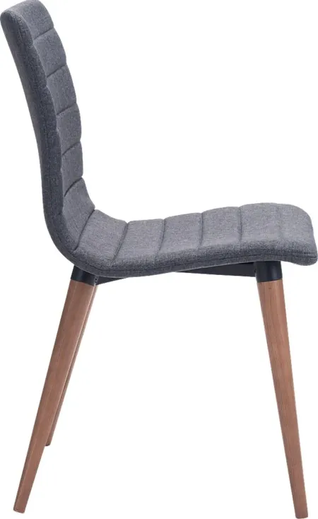 Fifer Gray Side Chair, Set of 2
