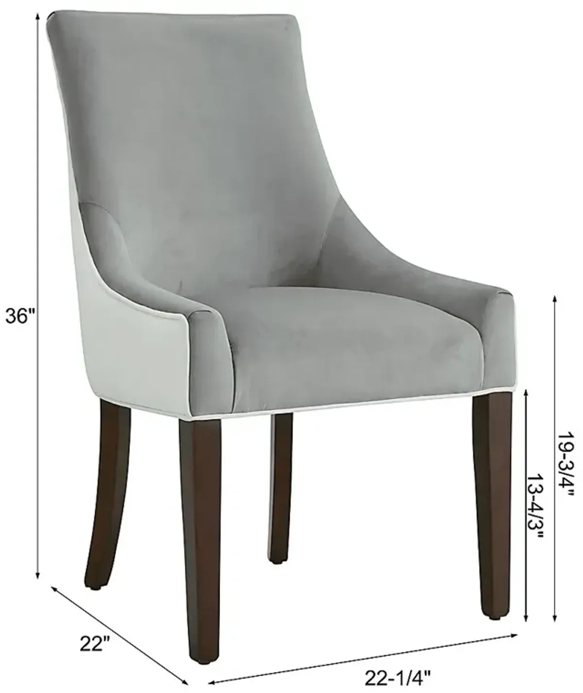 Blantyre White Dining Chair