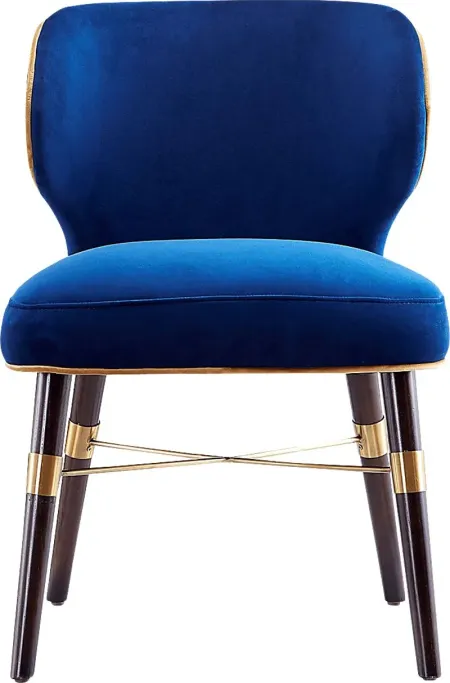 Strineway Blue Side Chair