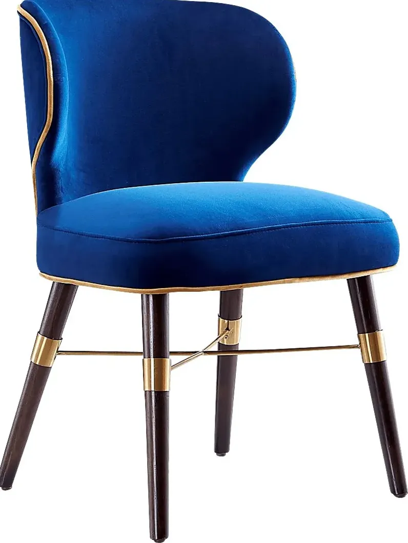 Strineway Blue Side Chair