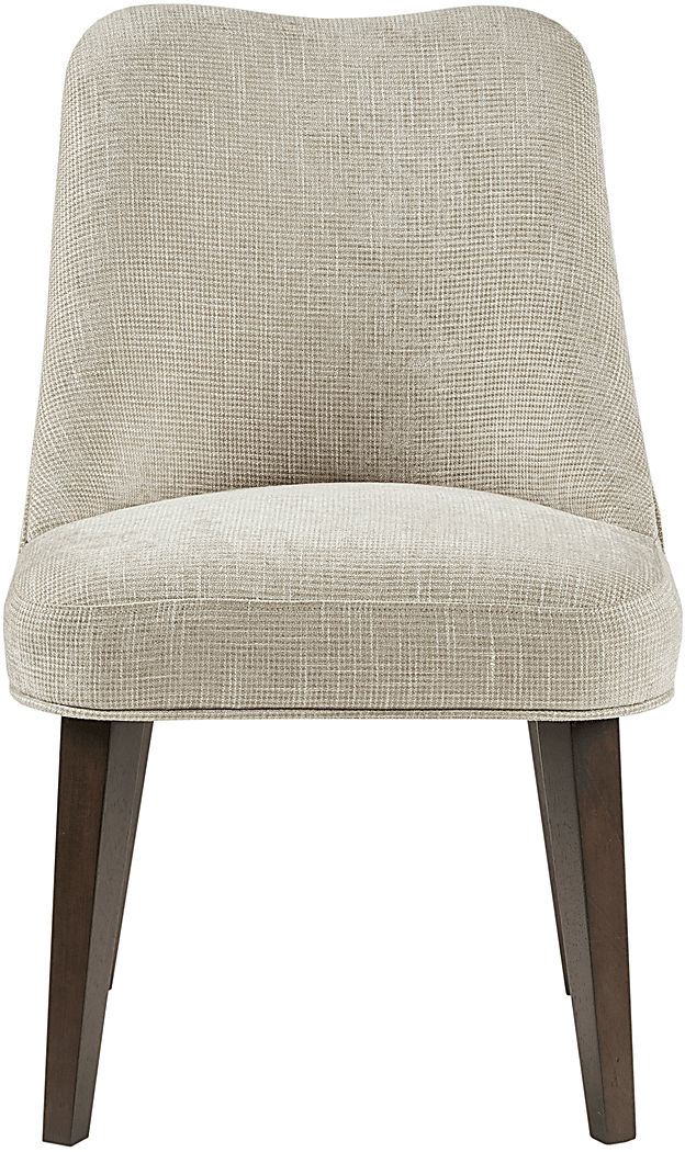 Novelia Beige Polyester Fabric Swivel Chair - Rooms To Go