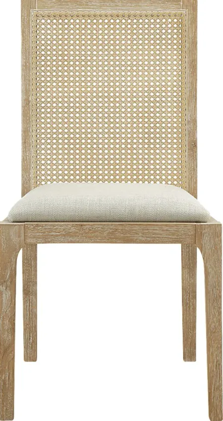 Dunston White Dining Chair, Set of 2