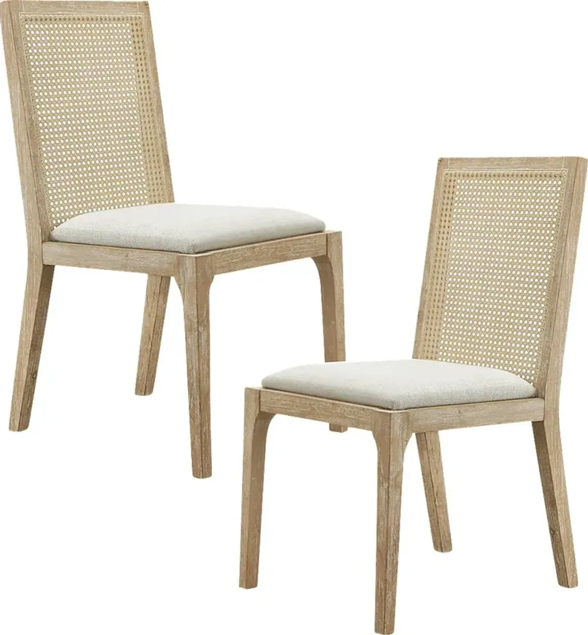 Dunston White Dining Chair, Set of 2