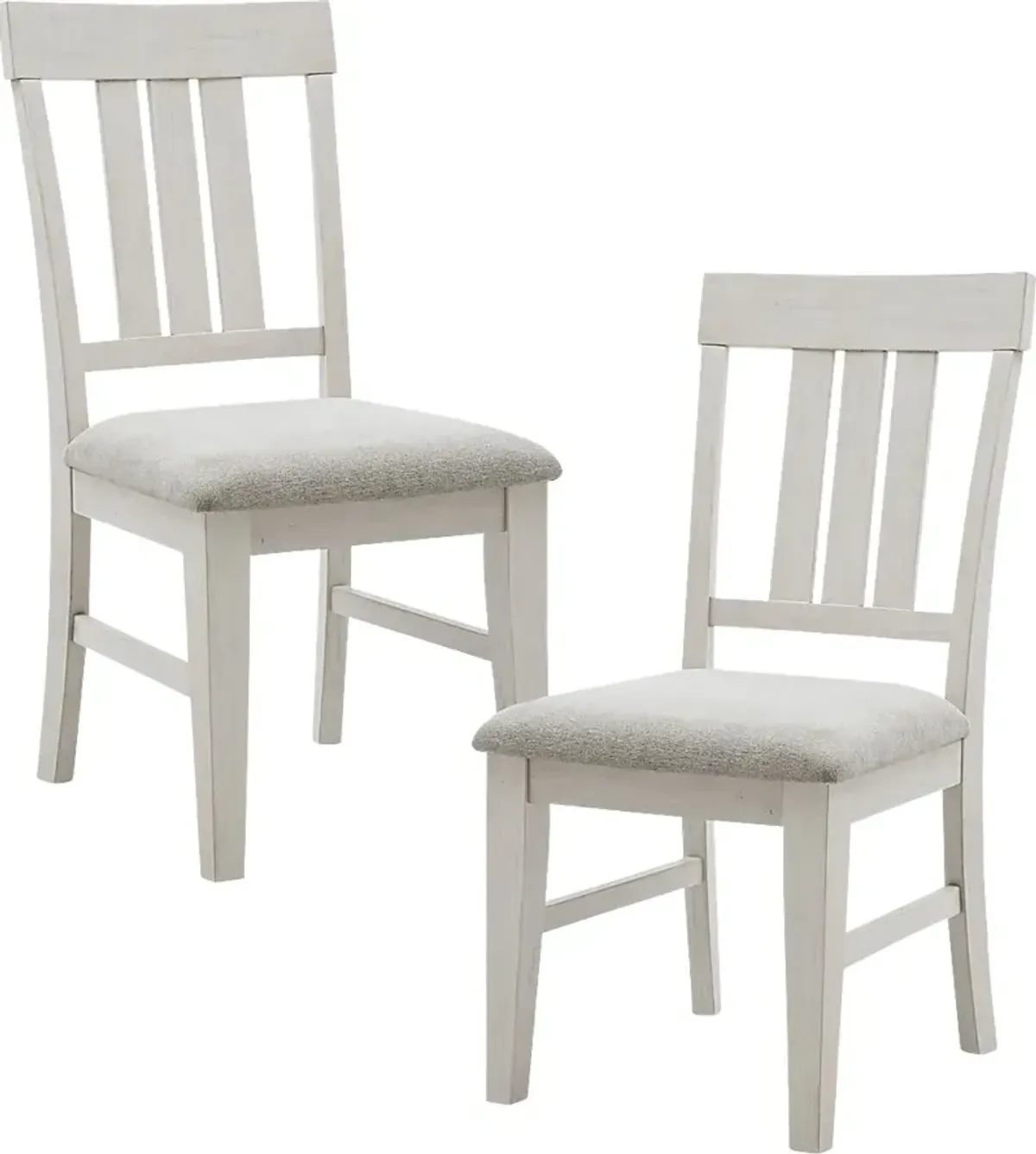 Lefferts White Dining Chair, Set of 2