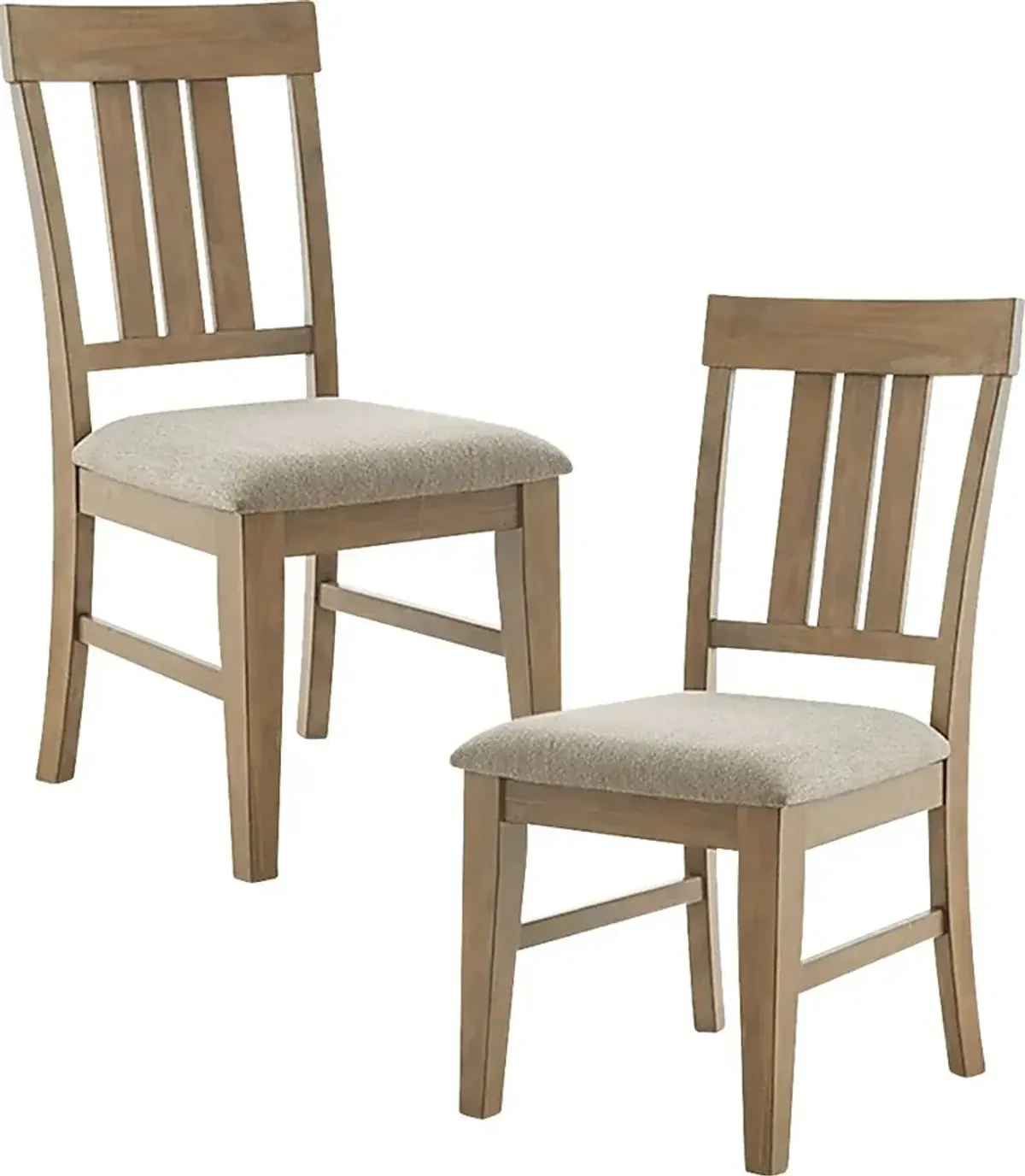 Lefferts Gray Dining Chair, Set of 2