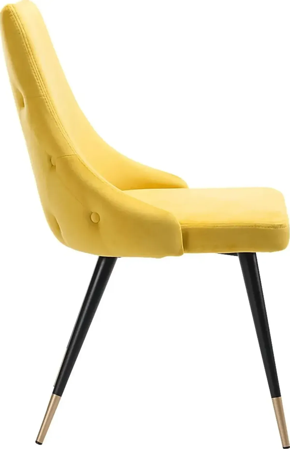 Solveig Yellow Side Chair, Set of 2