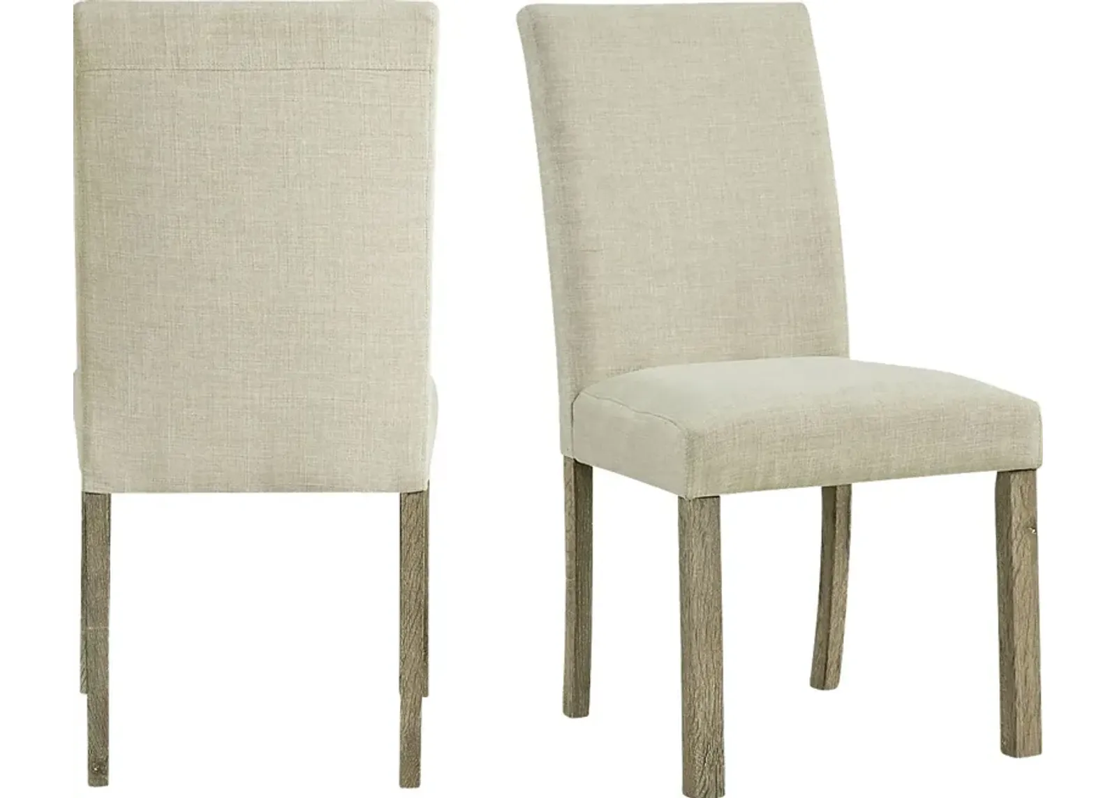 Convair Natural Side Chair Set