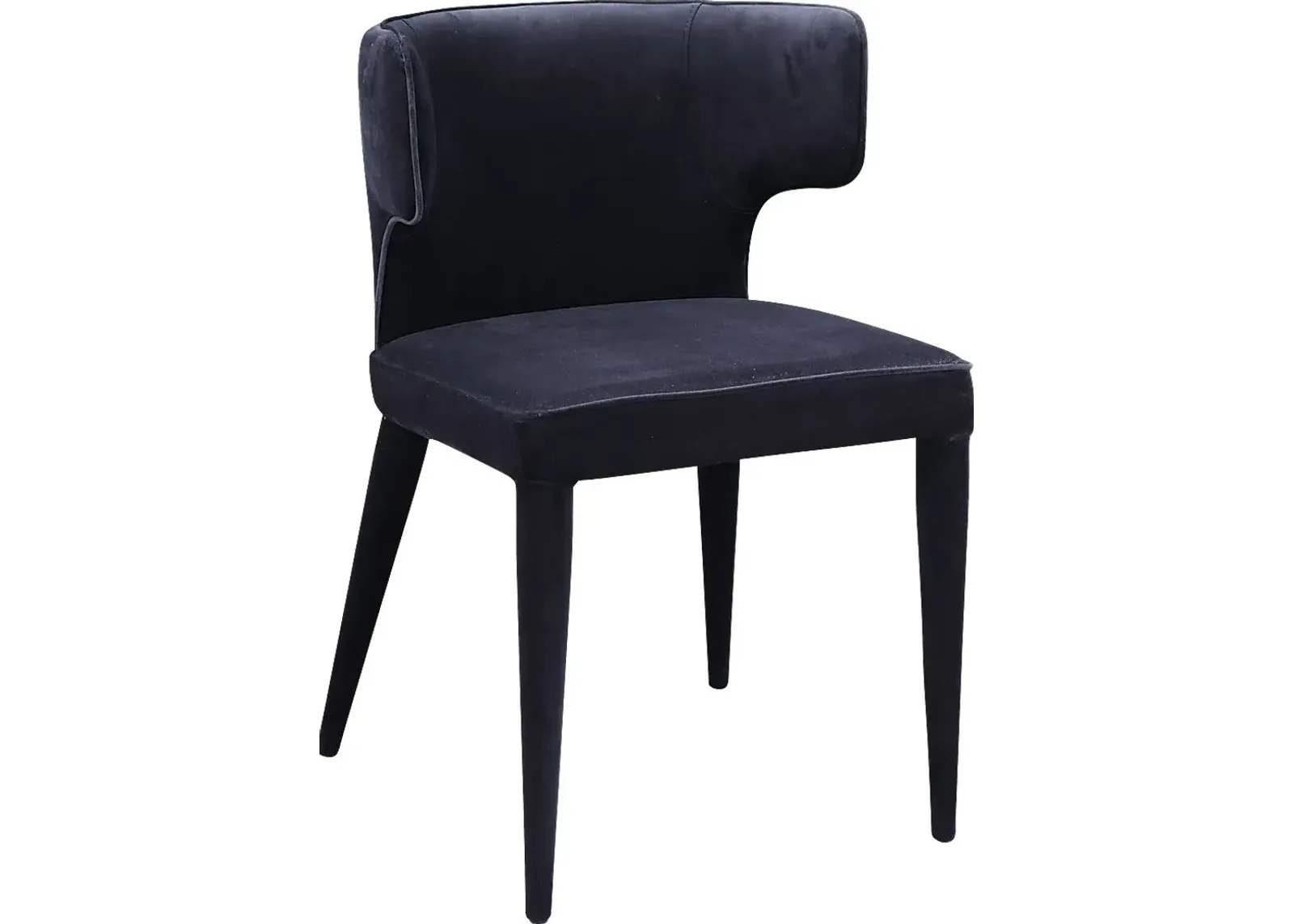 Vanette Black Side Chair