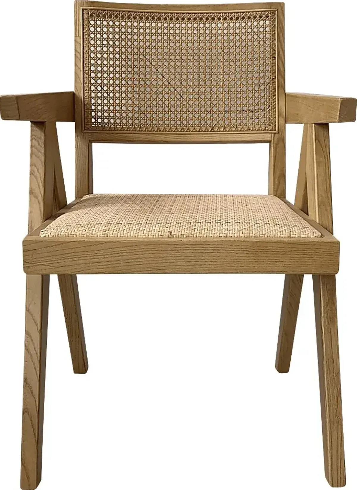 Lidflower Natural Arm Chair, Set of 2