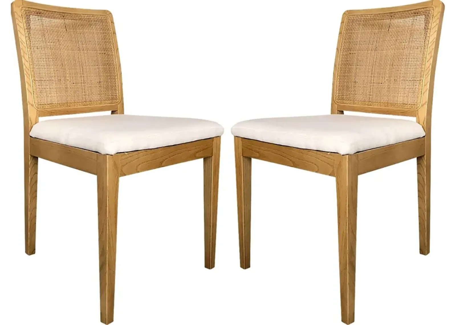 Manatel Natural Dining Chair, Set of 2