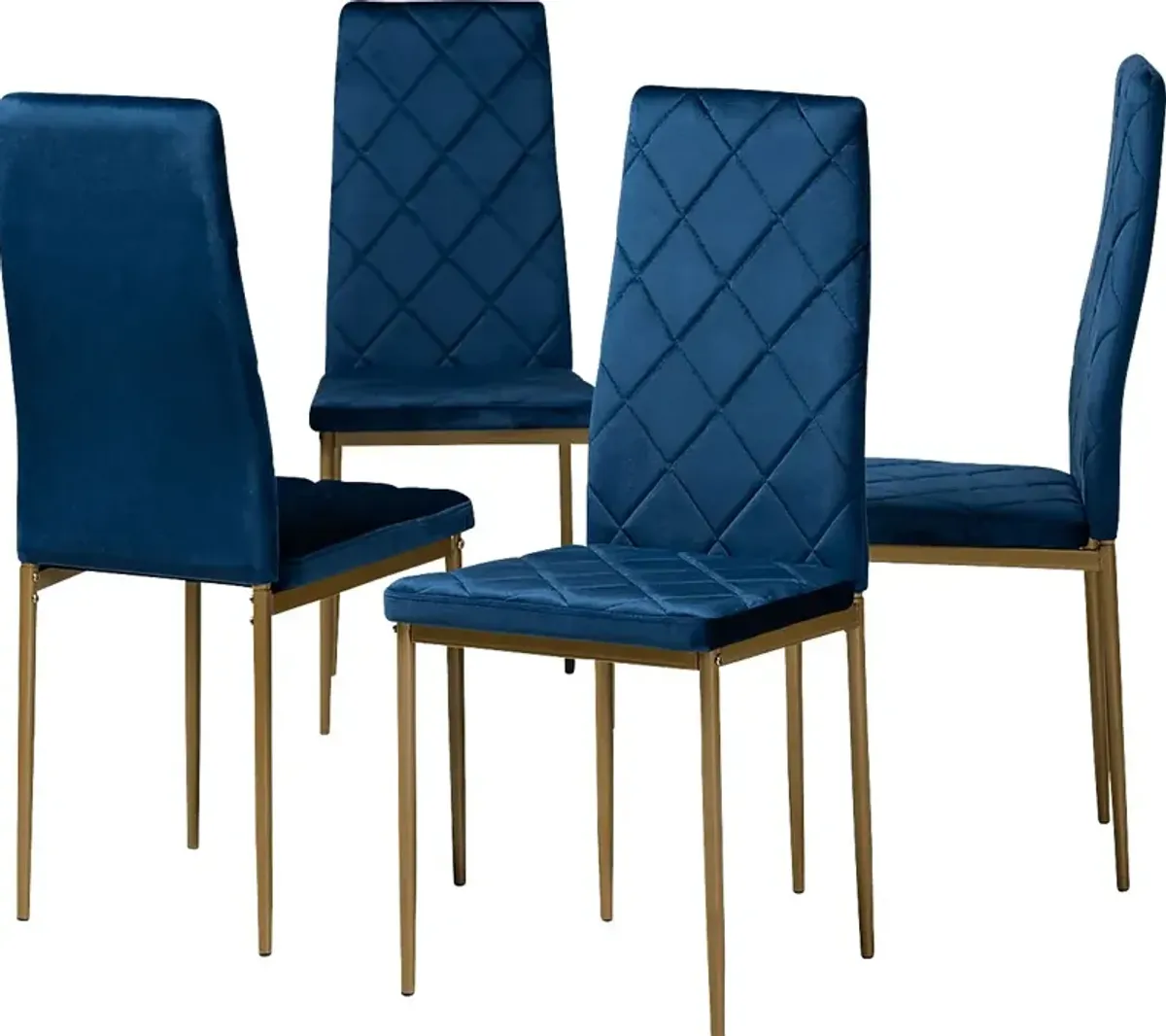 Sahallee Blue Side Chair, Set of 4