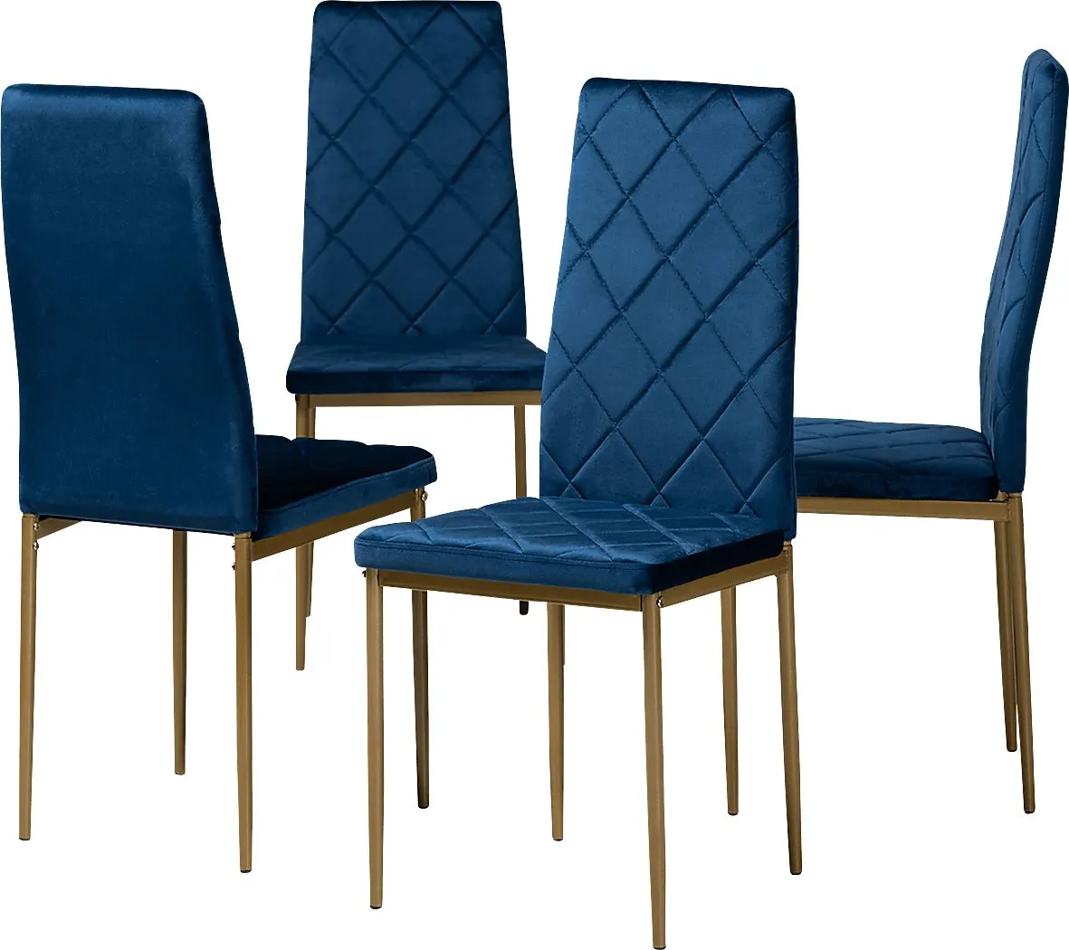 Sahallee Blue Side Chair, Set of 4