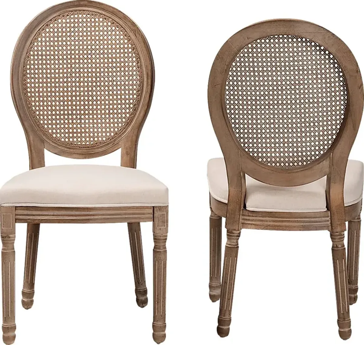 Lorellan II Beige Dining Chair, Set of 2