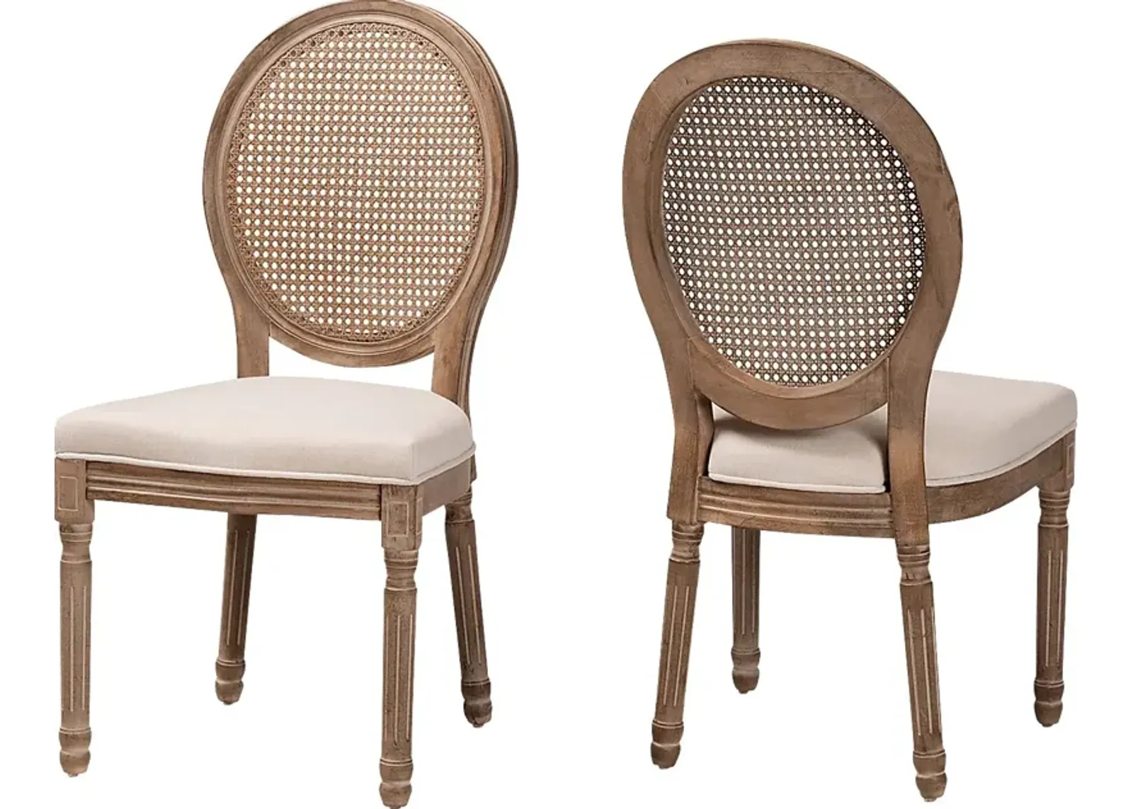 Lorellan II Beige Dining Chair, Set of 2