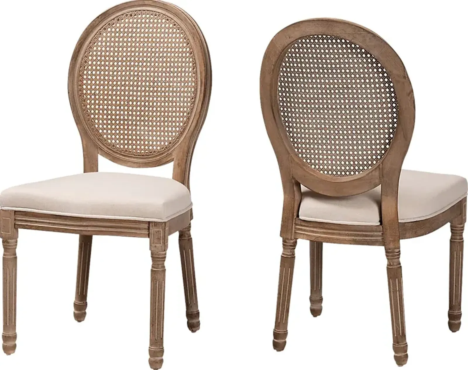 Lorellan II Beige Dining Chair, Set of 2