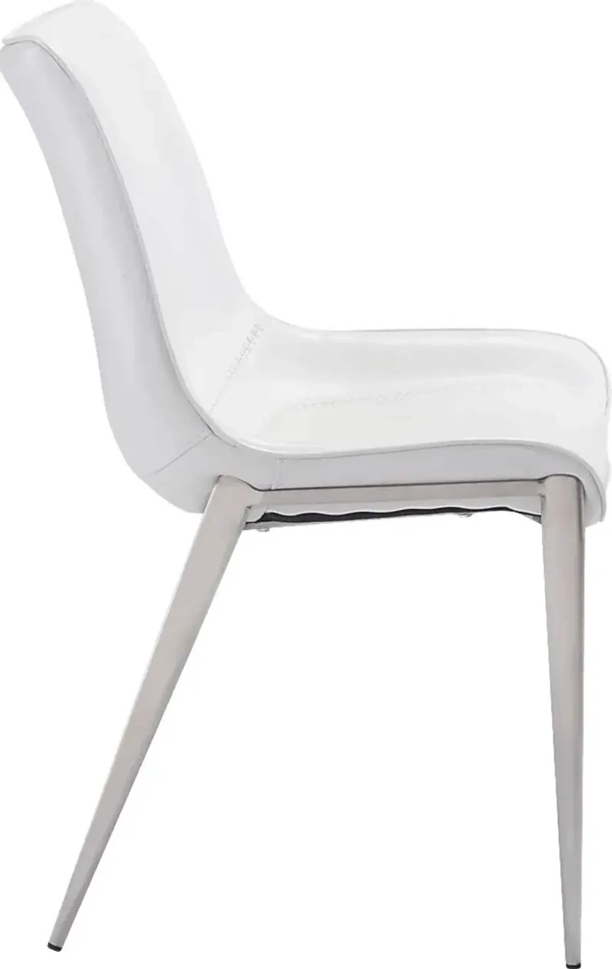 Wavell White Side Chair, Set of 2