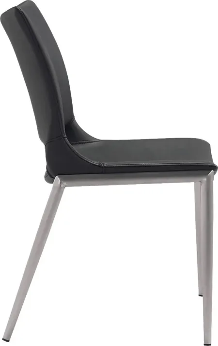 Beacher Black Side Chair, Set of 2
