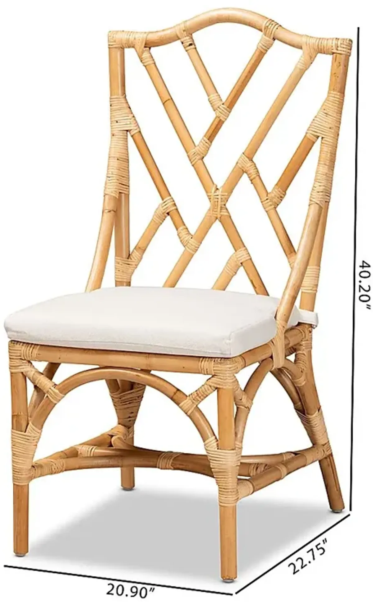 Cobek Brown Side Chair