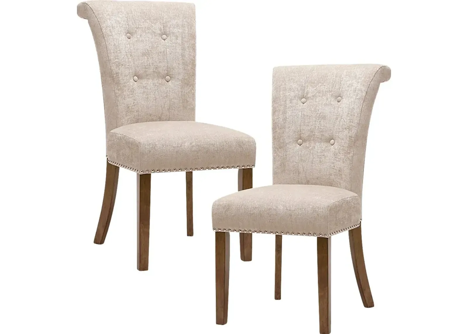 Atticks Cream Dining Chair, Set of 2