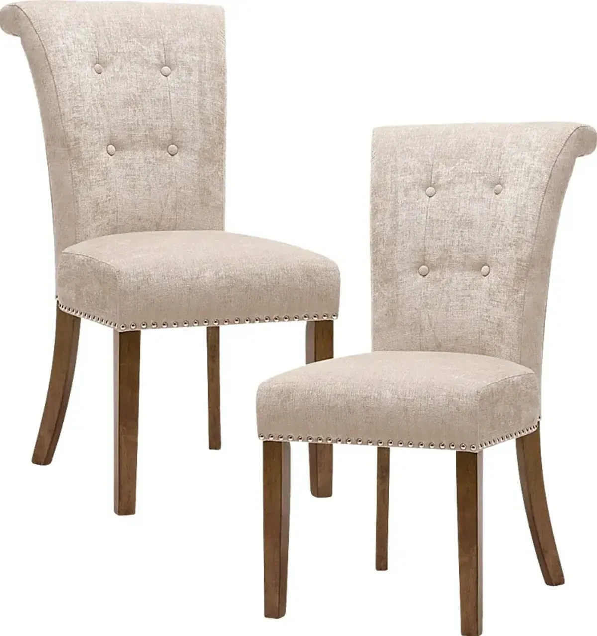 Atticks Cream Dining Chair, Set of 2