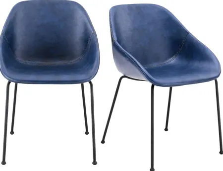 Rockcress Blue Side Chair