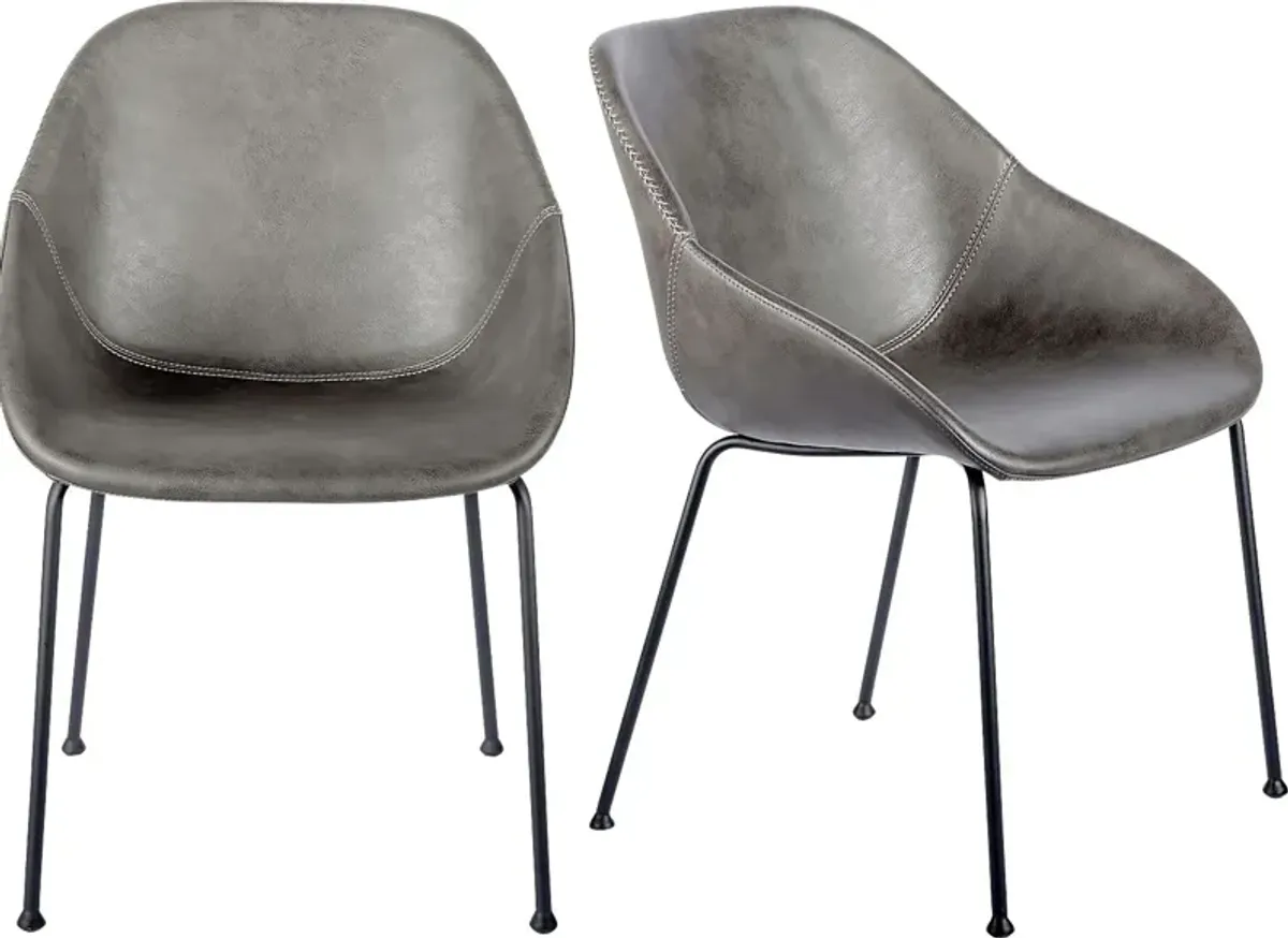 Rockcress Dark Gray Side Chair